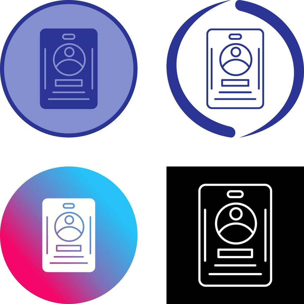 Office Card Icon Design vector
