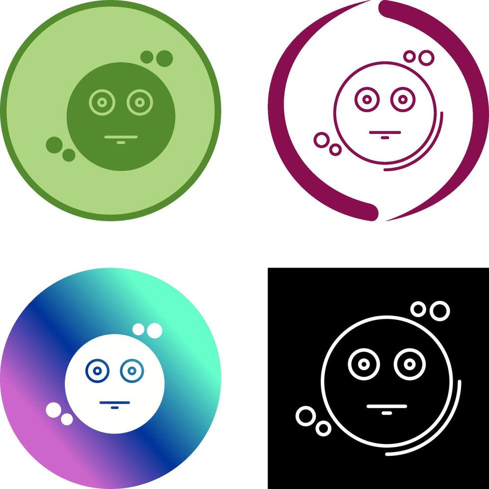 Neutral Icon Design vector