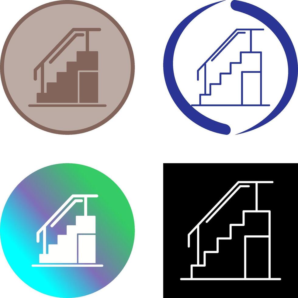 Stairs Icon Design vector