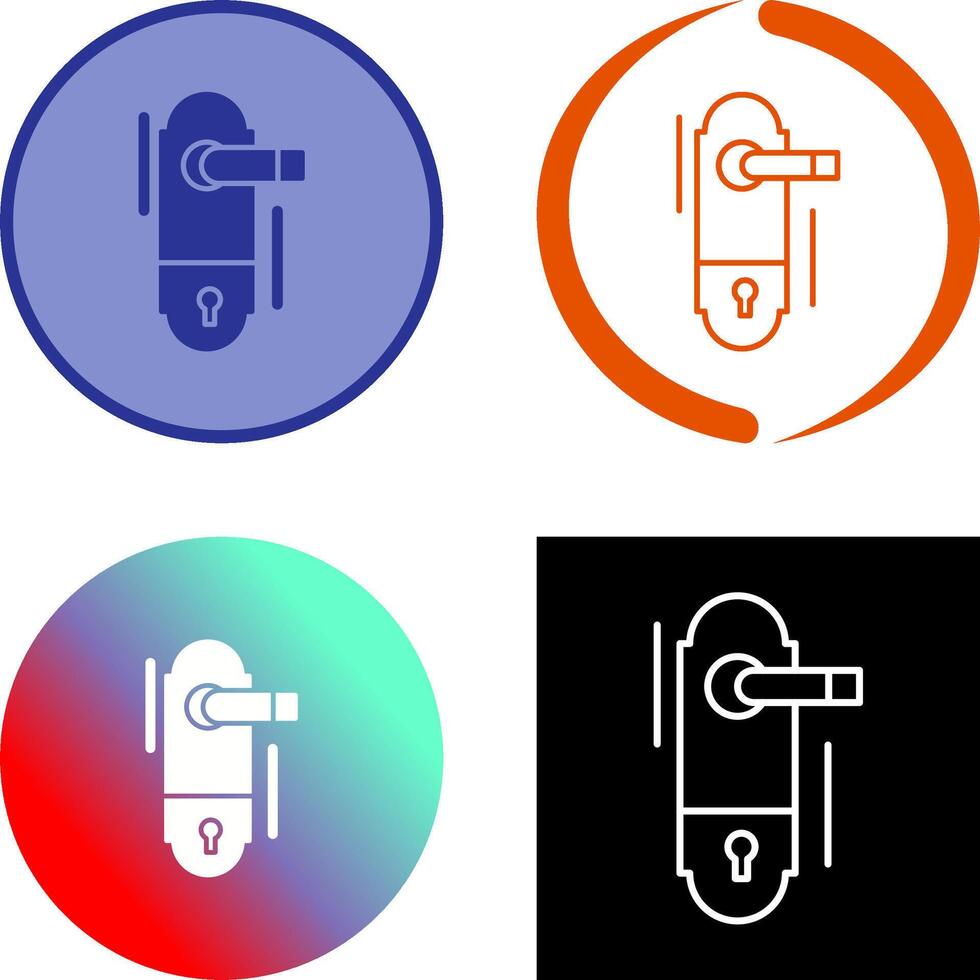 Doorknob Icon Design vector