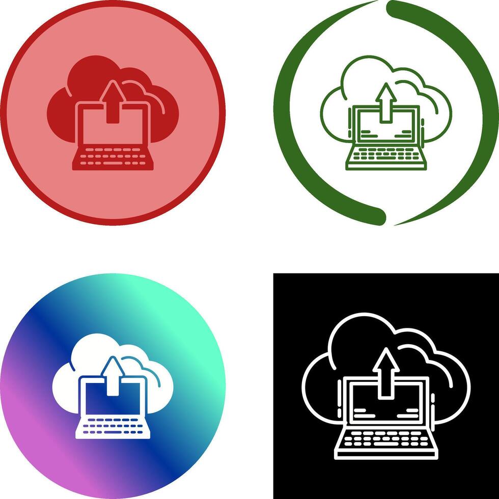 Backup Icon Design vector