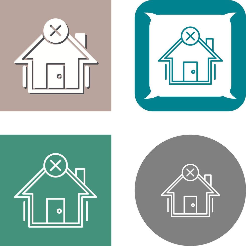 Non Verify Icon vector