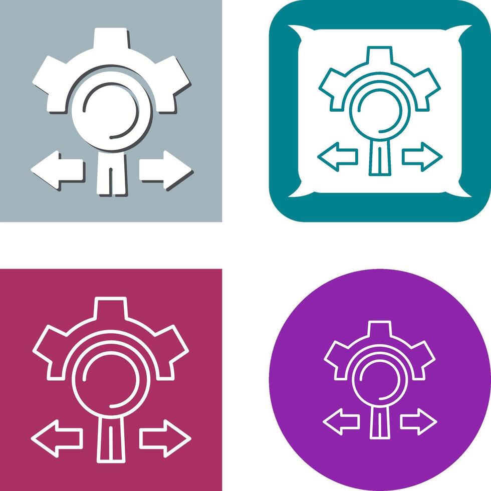 Research and Development Icon vector