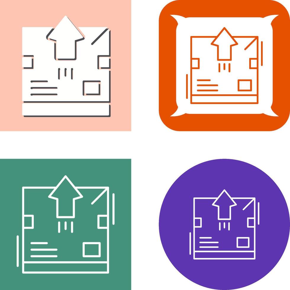 Delivery Box Icon vector