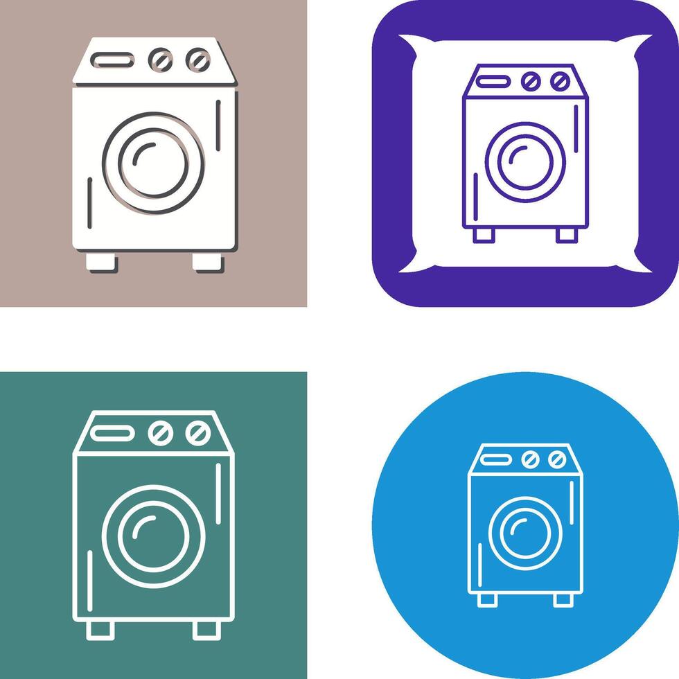 Washing Machine Icon vector