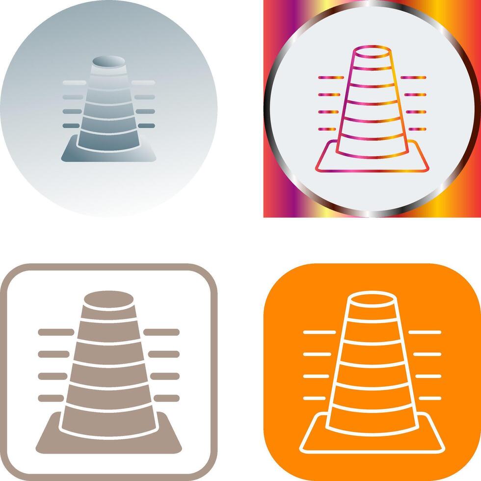 Bollard Icon Design vector