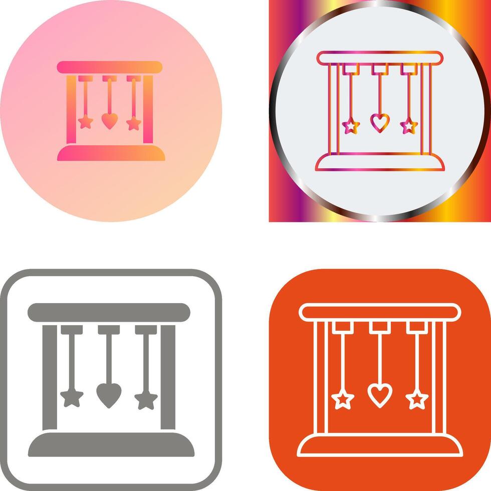 Cradle Icon Design vector