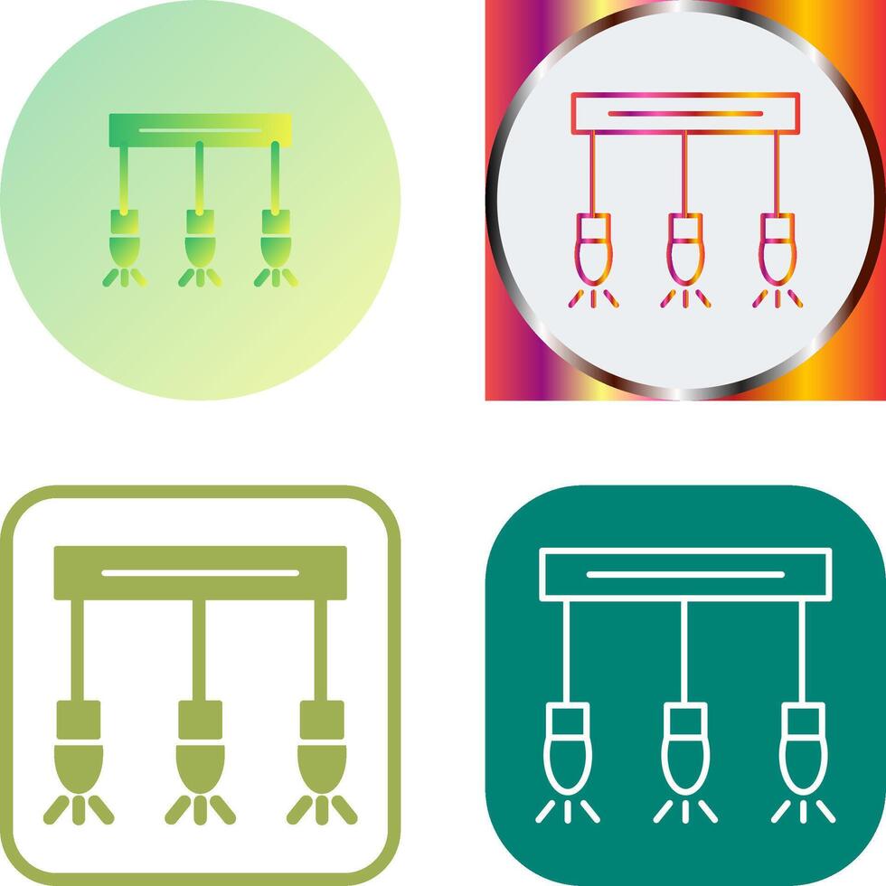 Light Icon Design vector