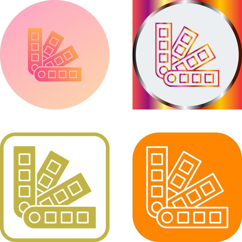 Pantone Icon Design vector