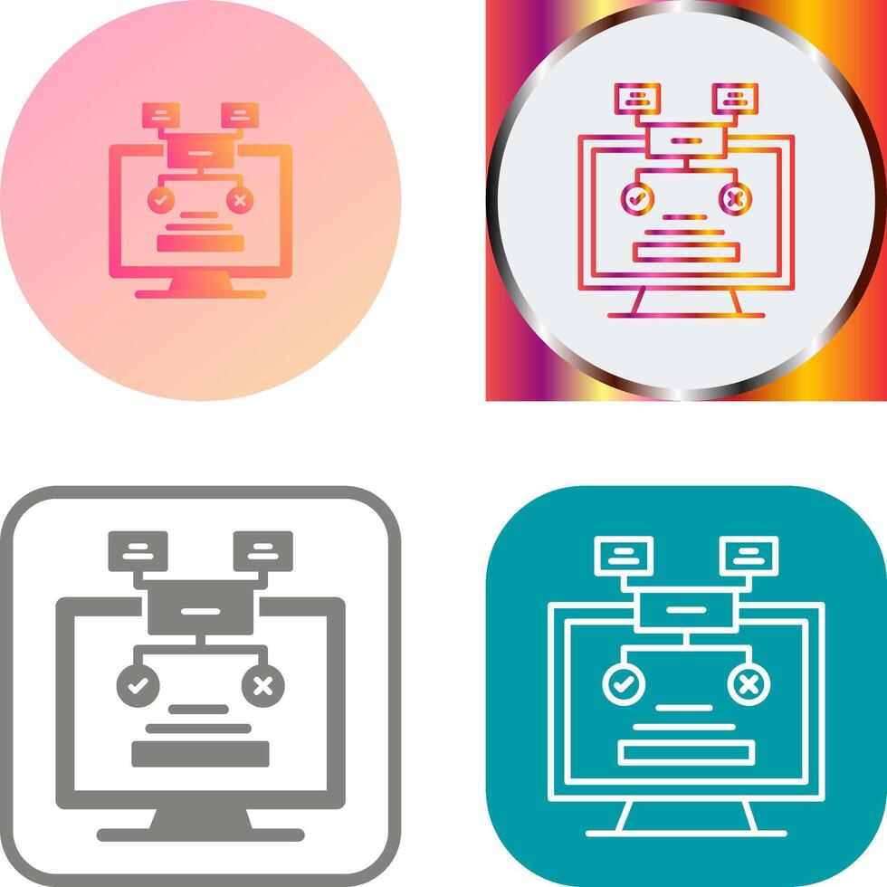 Methodology Icon Design vector