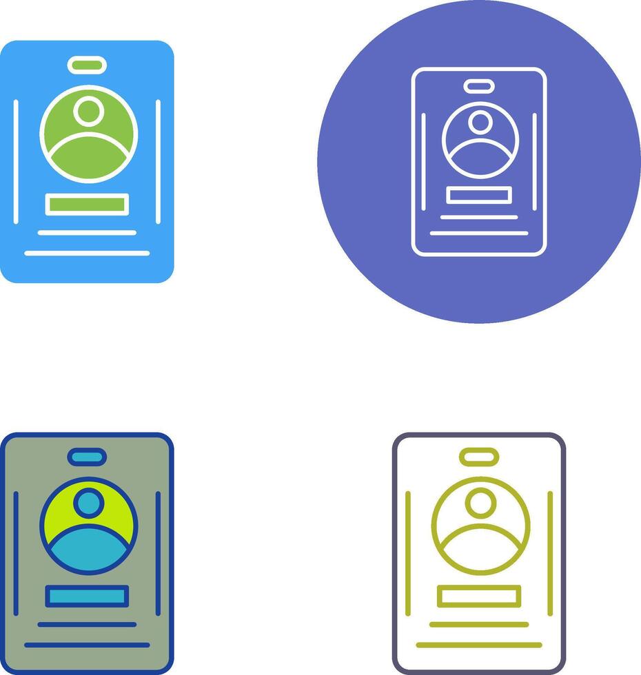 Office Card Icon Design vector