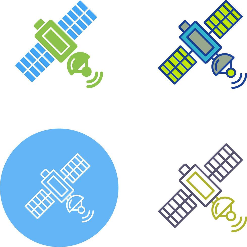 Satelite Icon Design vector