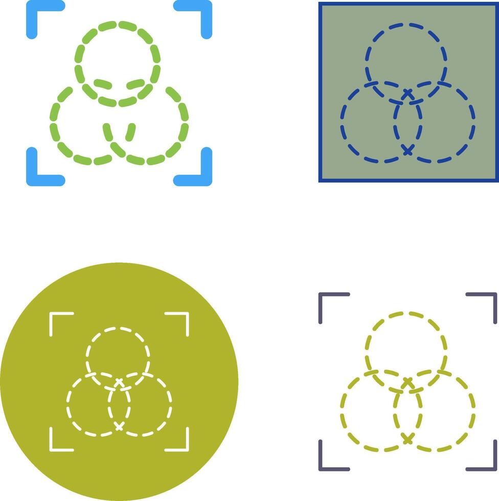 Intersection Icon Design vector