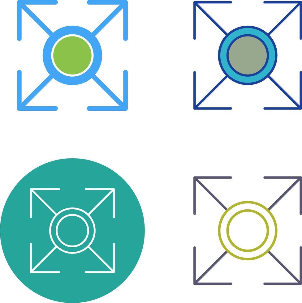 Expand Icon Design vector