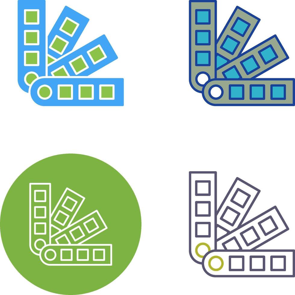 Pantone Icon Design vector