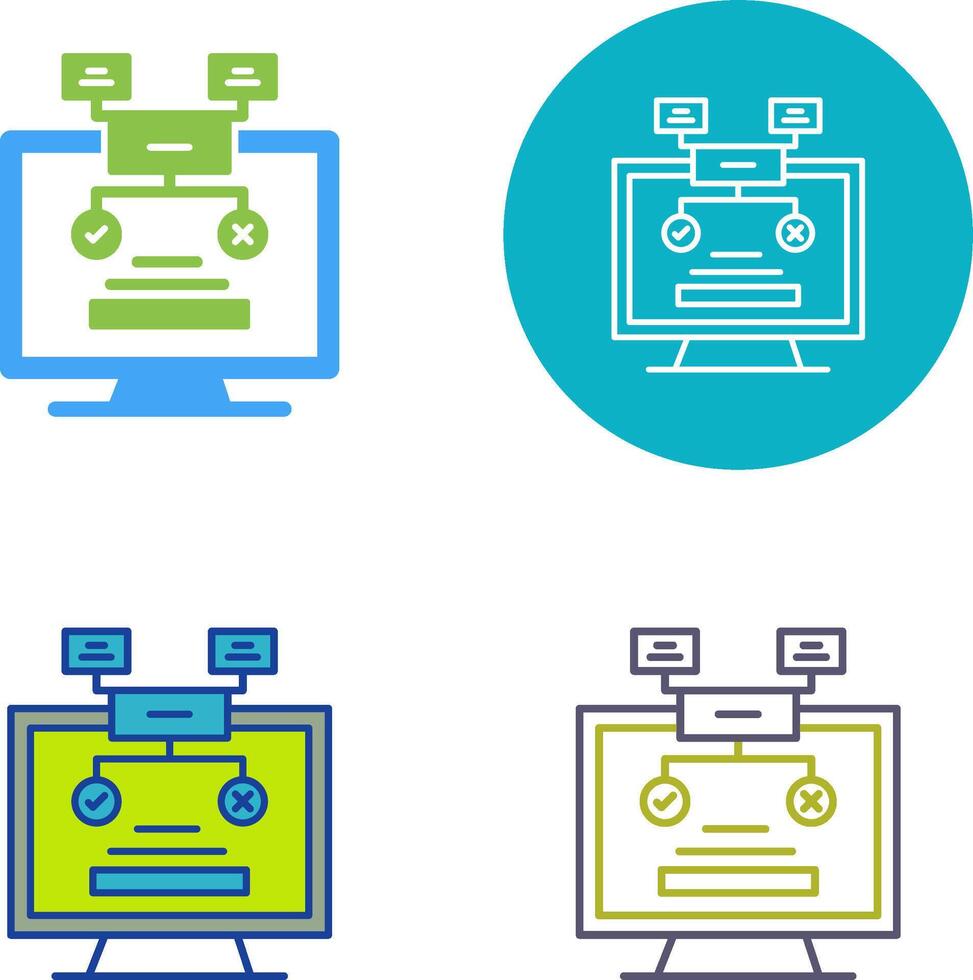Methodology Icon Design vector