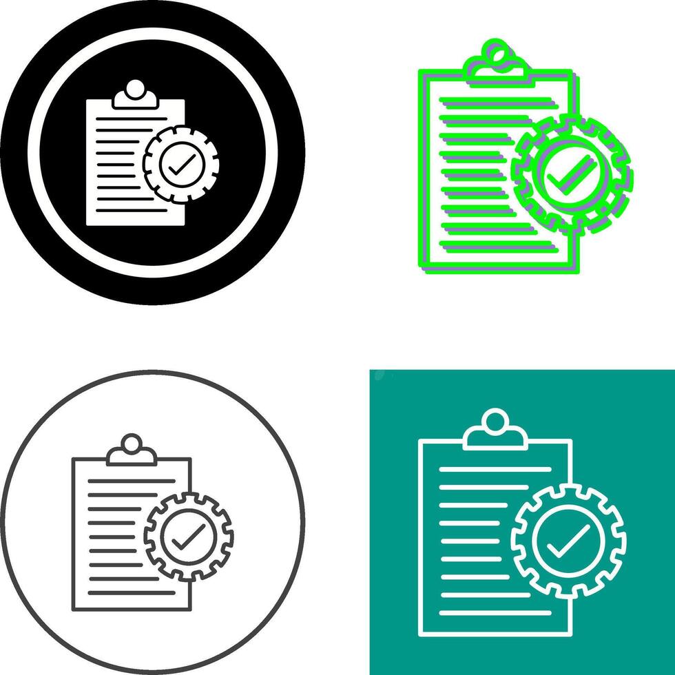 Check List Icon Design vector