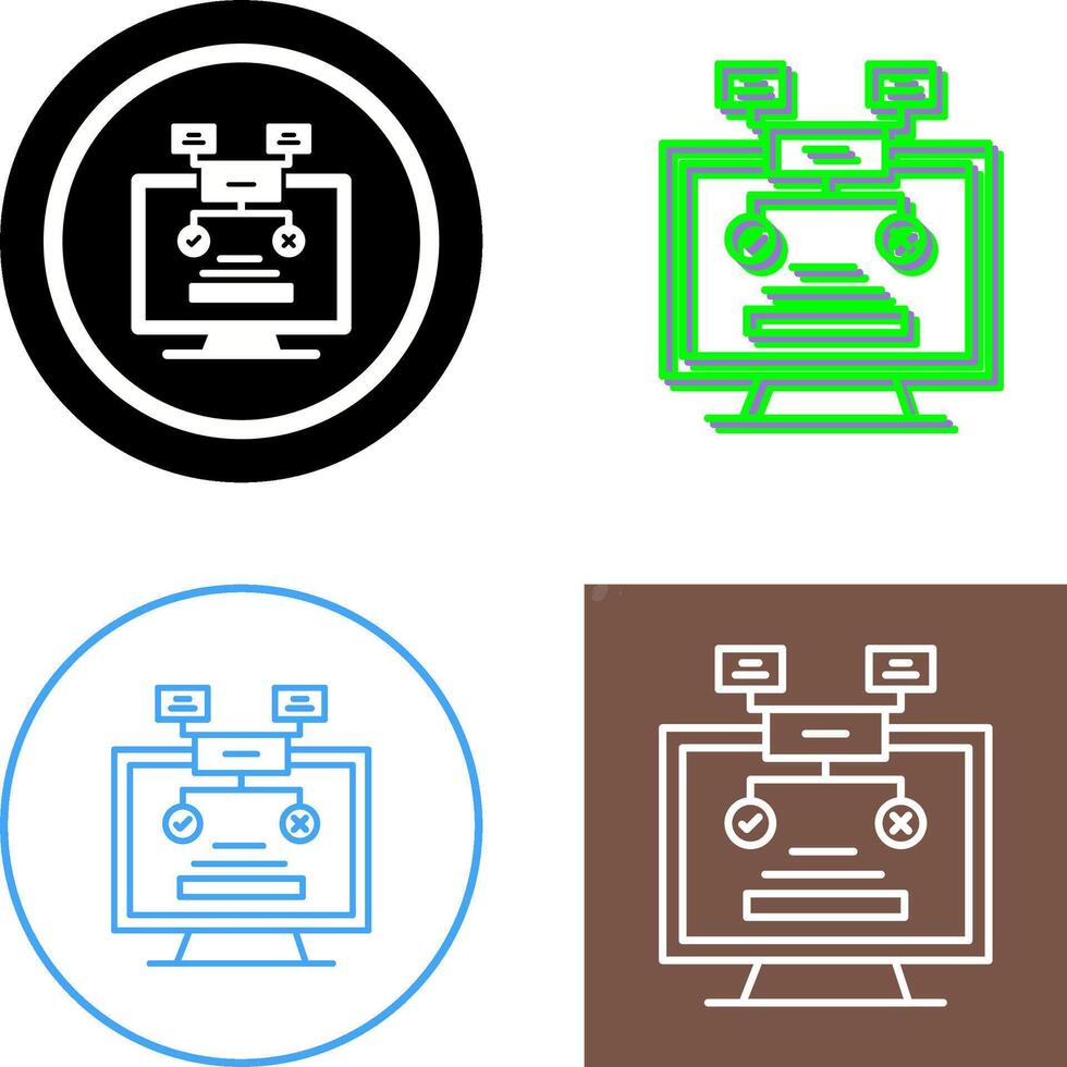 Methodology Icon Design vector