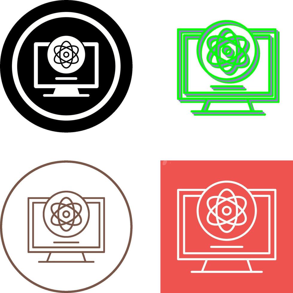 ATom Icon Design vector