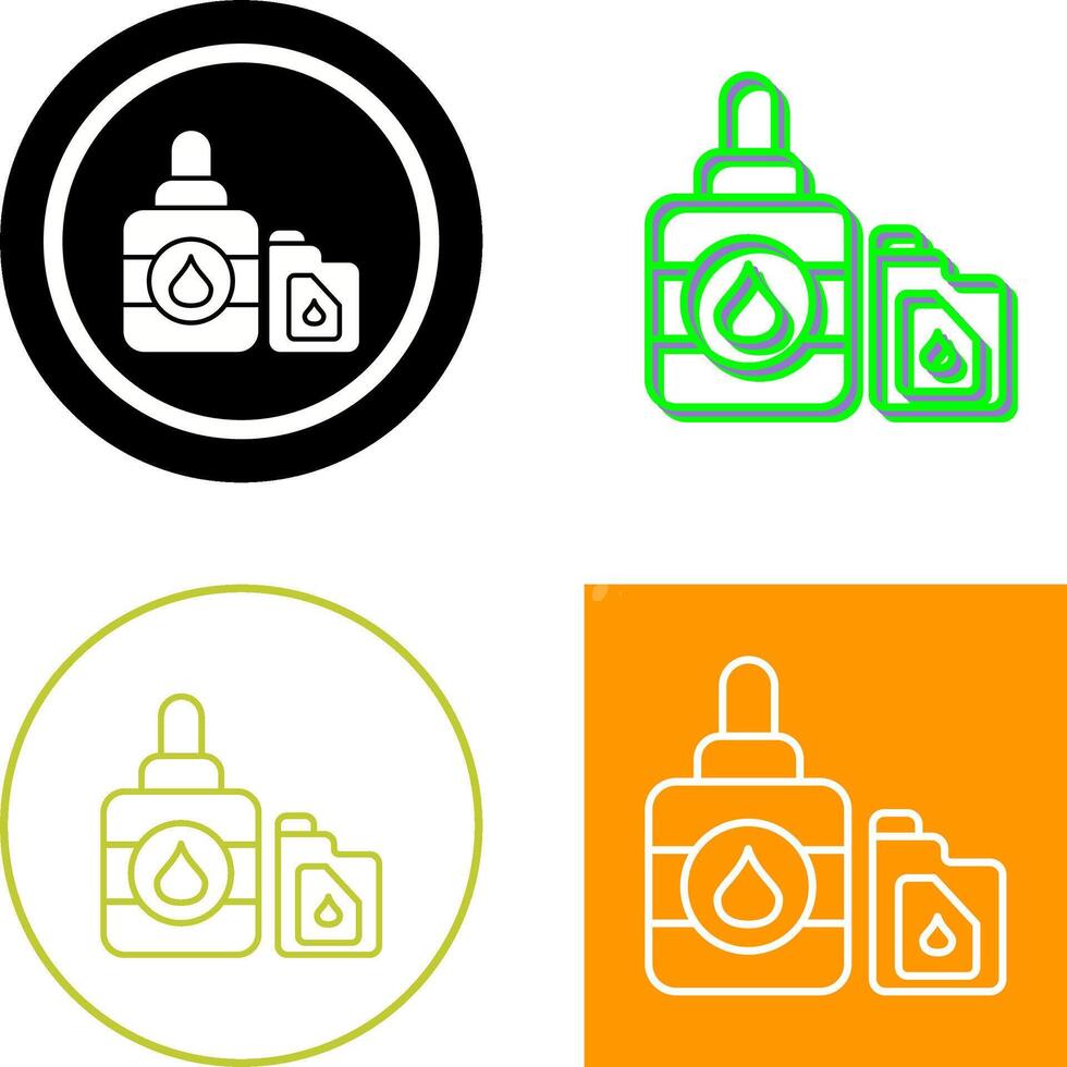 Ink Cartridge Icon Design vector
