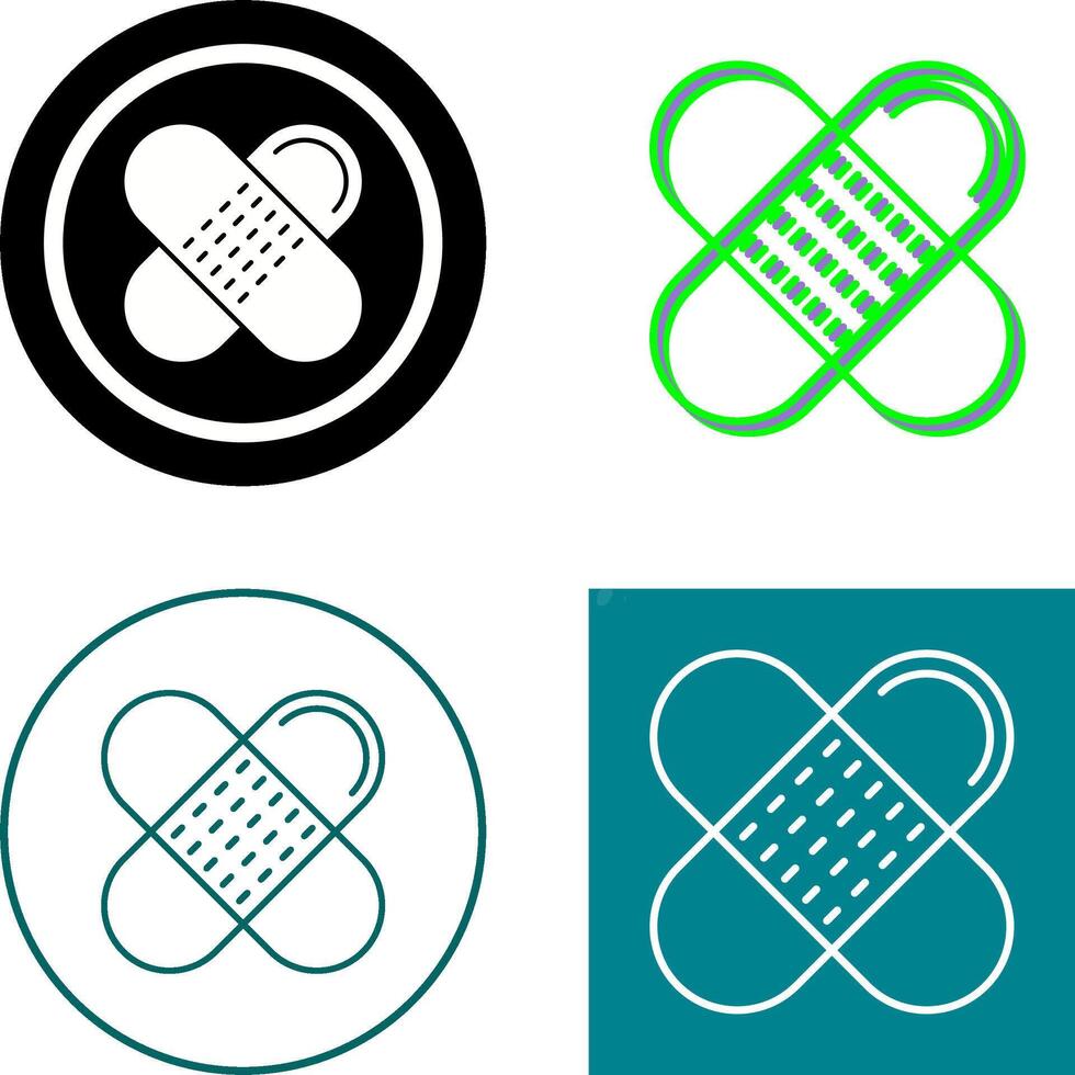 Bandage Icon Design vector