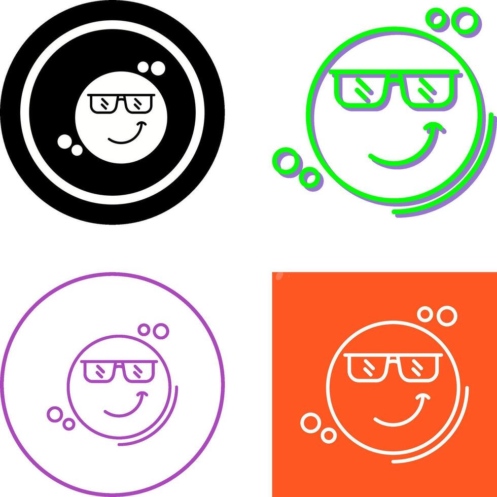 Cool Icon Design vector