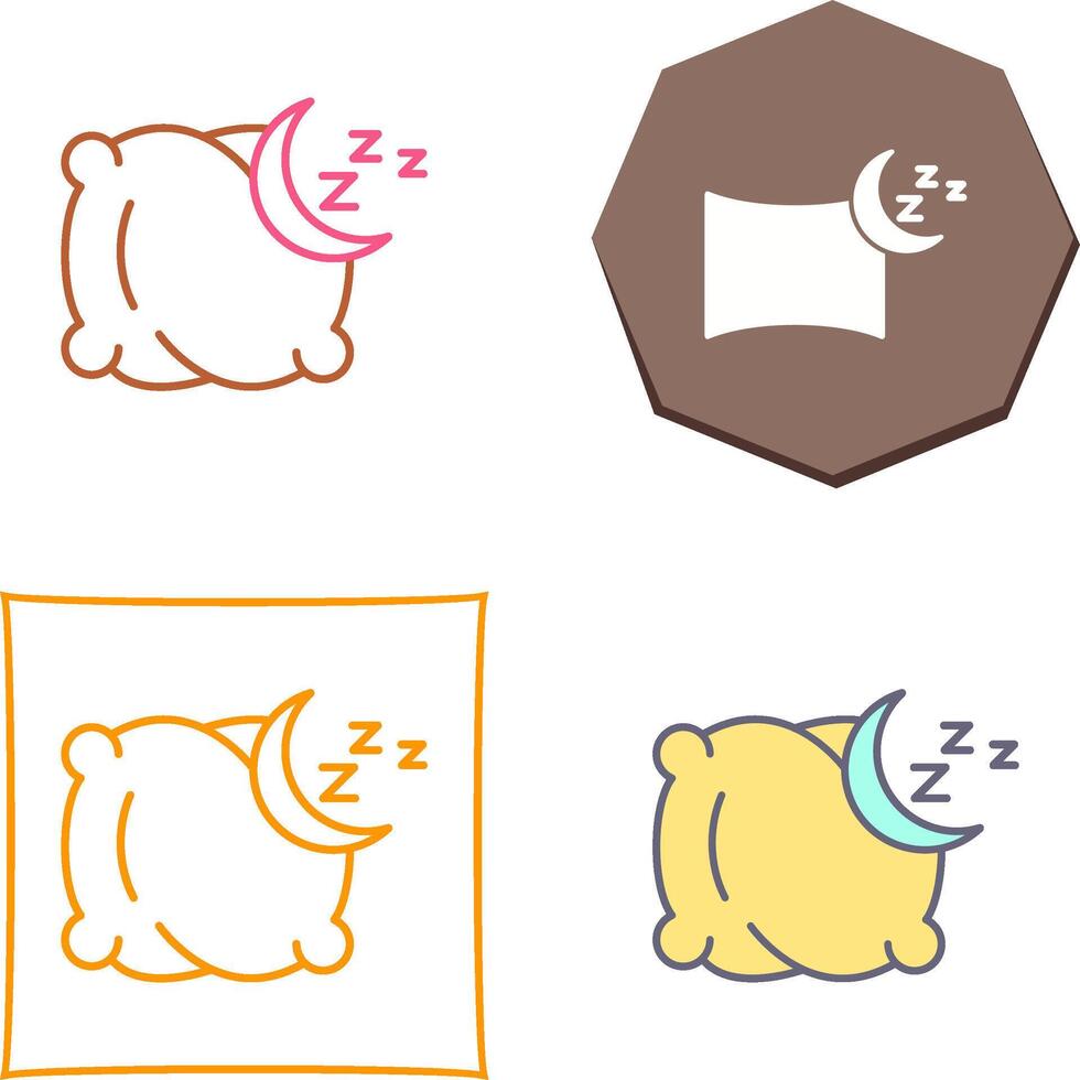Pillow Icon Design vector