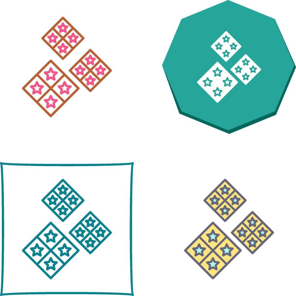 Tiles Icon Design vector