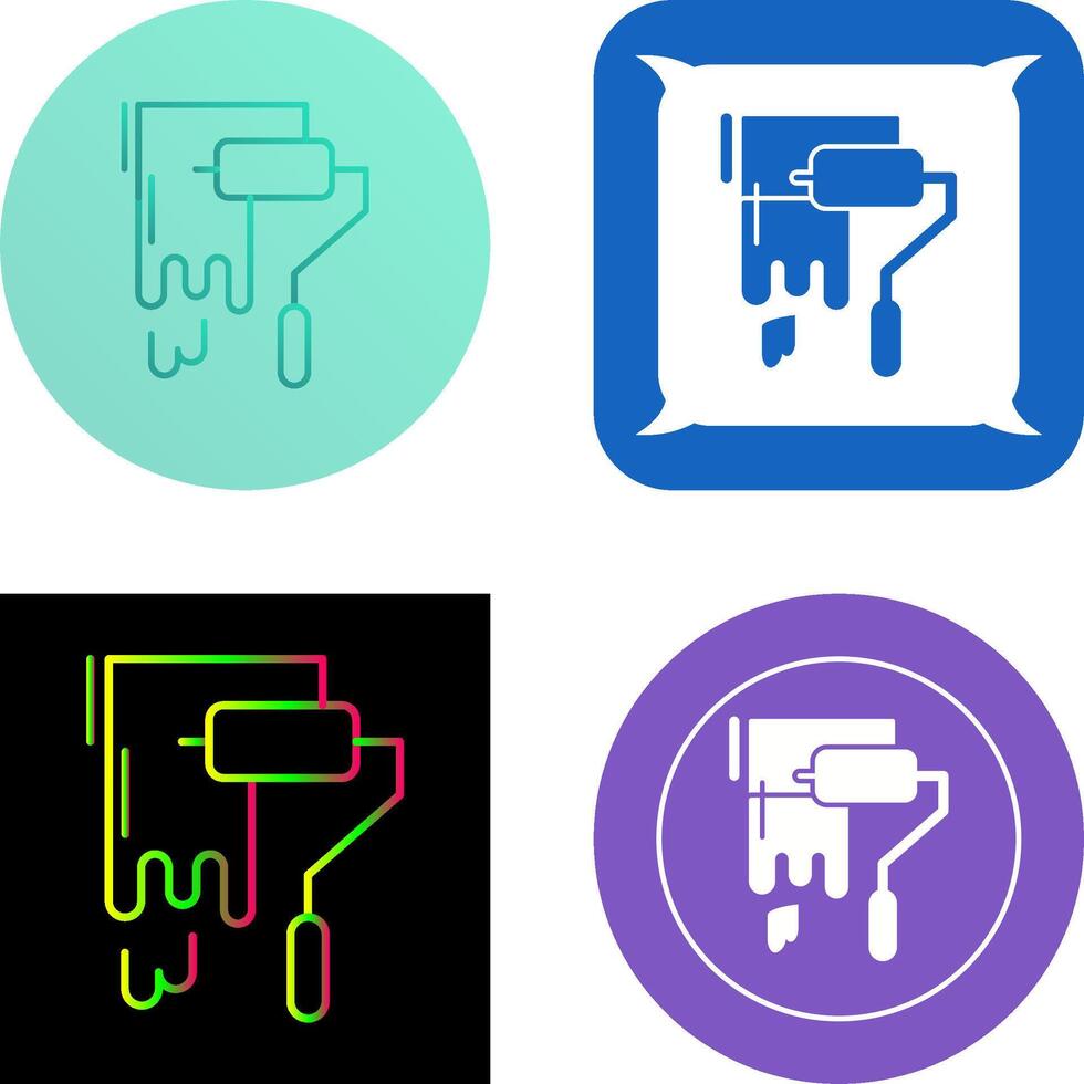 Painting Icon Design vector