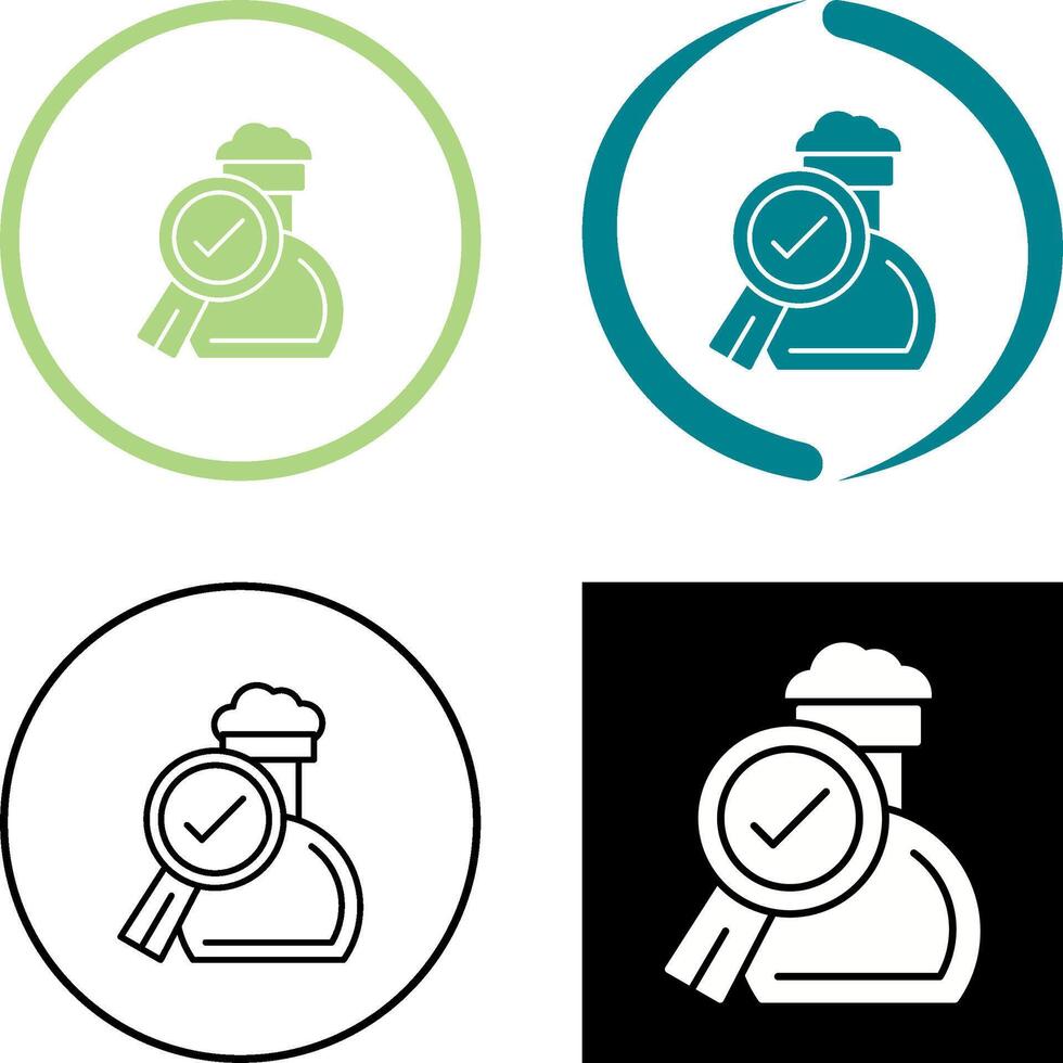 Experiment Icon Design vector