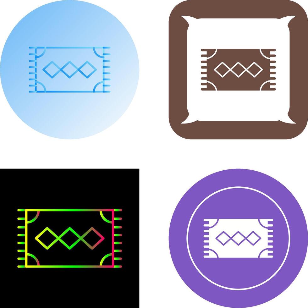 Rug Icon Design vector