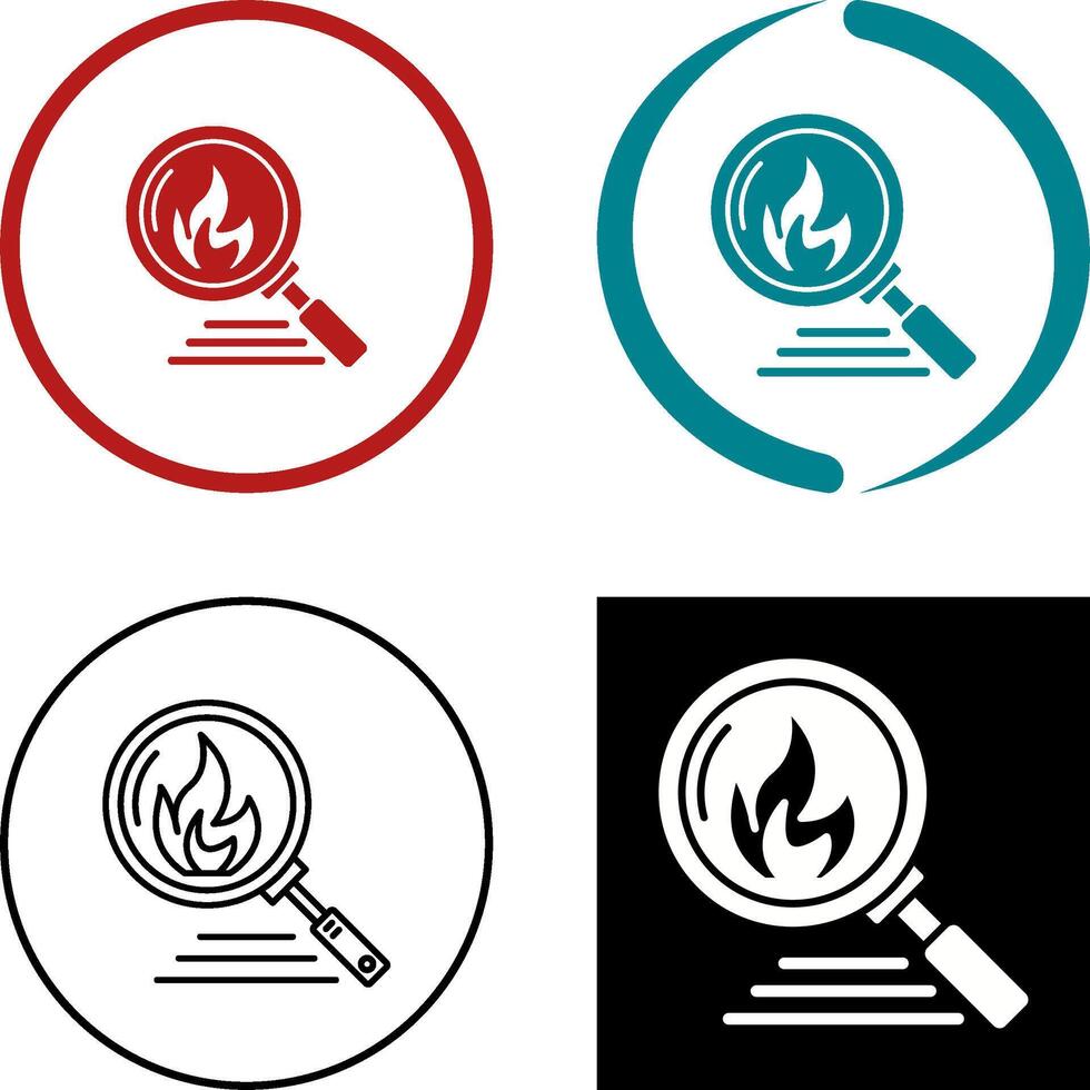 Disaster Icon Design vector