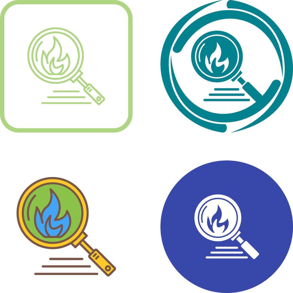 Disaster Icon Design vector