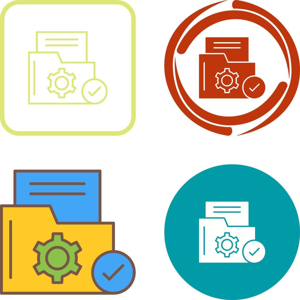 Folder Icon Design vector