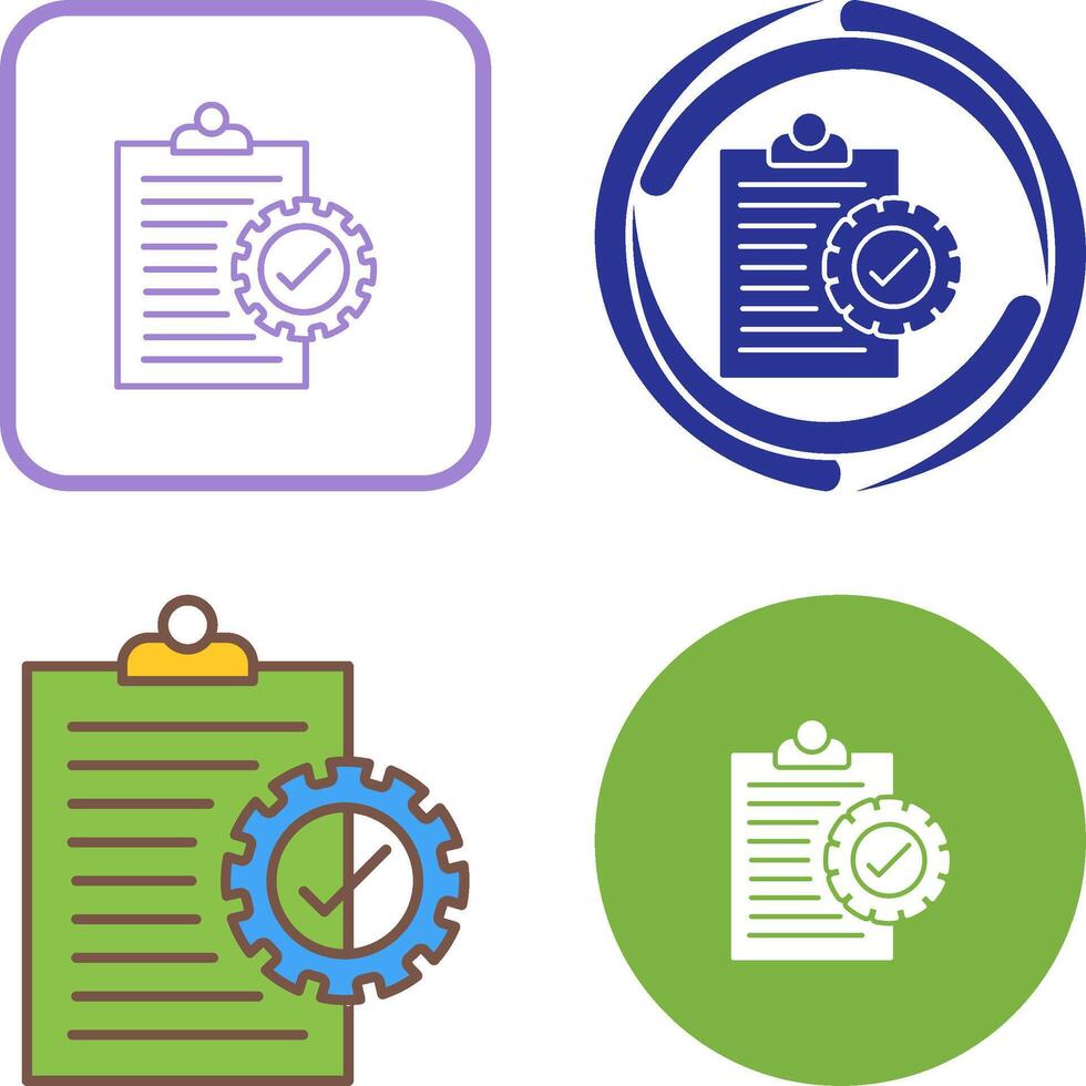 Check List Icon Design vector
