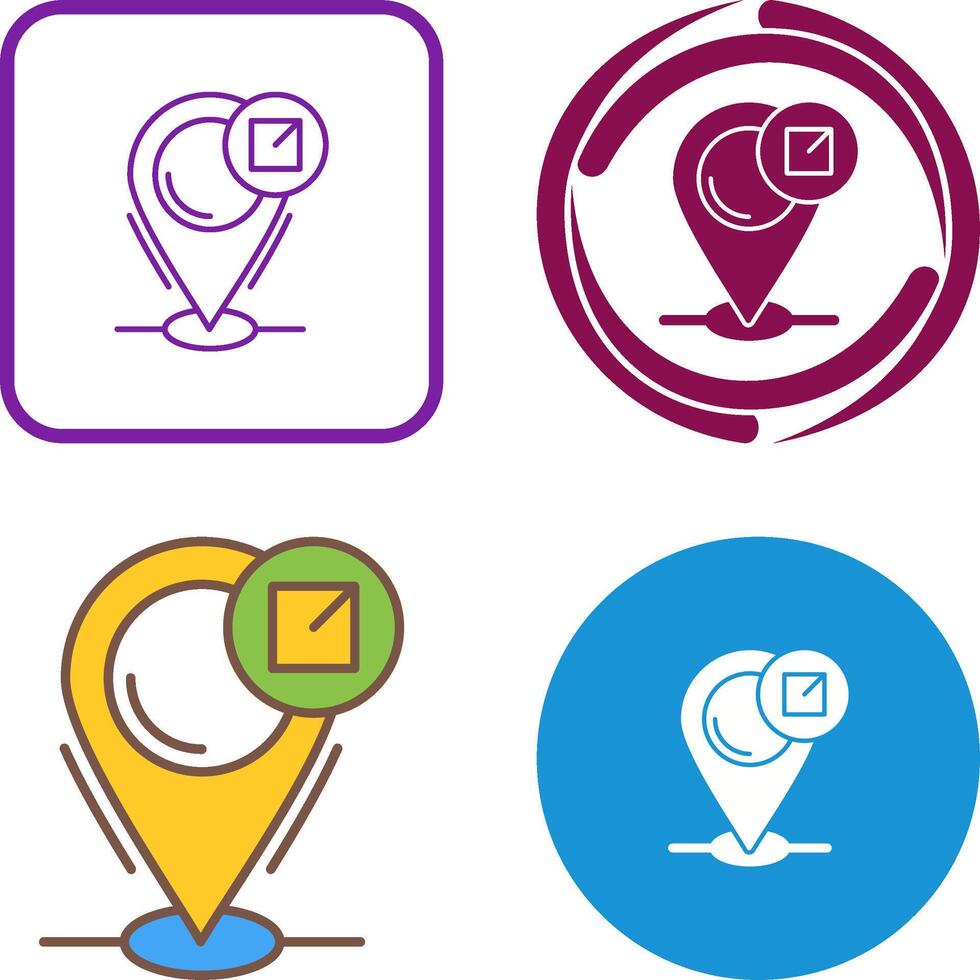 Location Icon Design vector