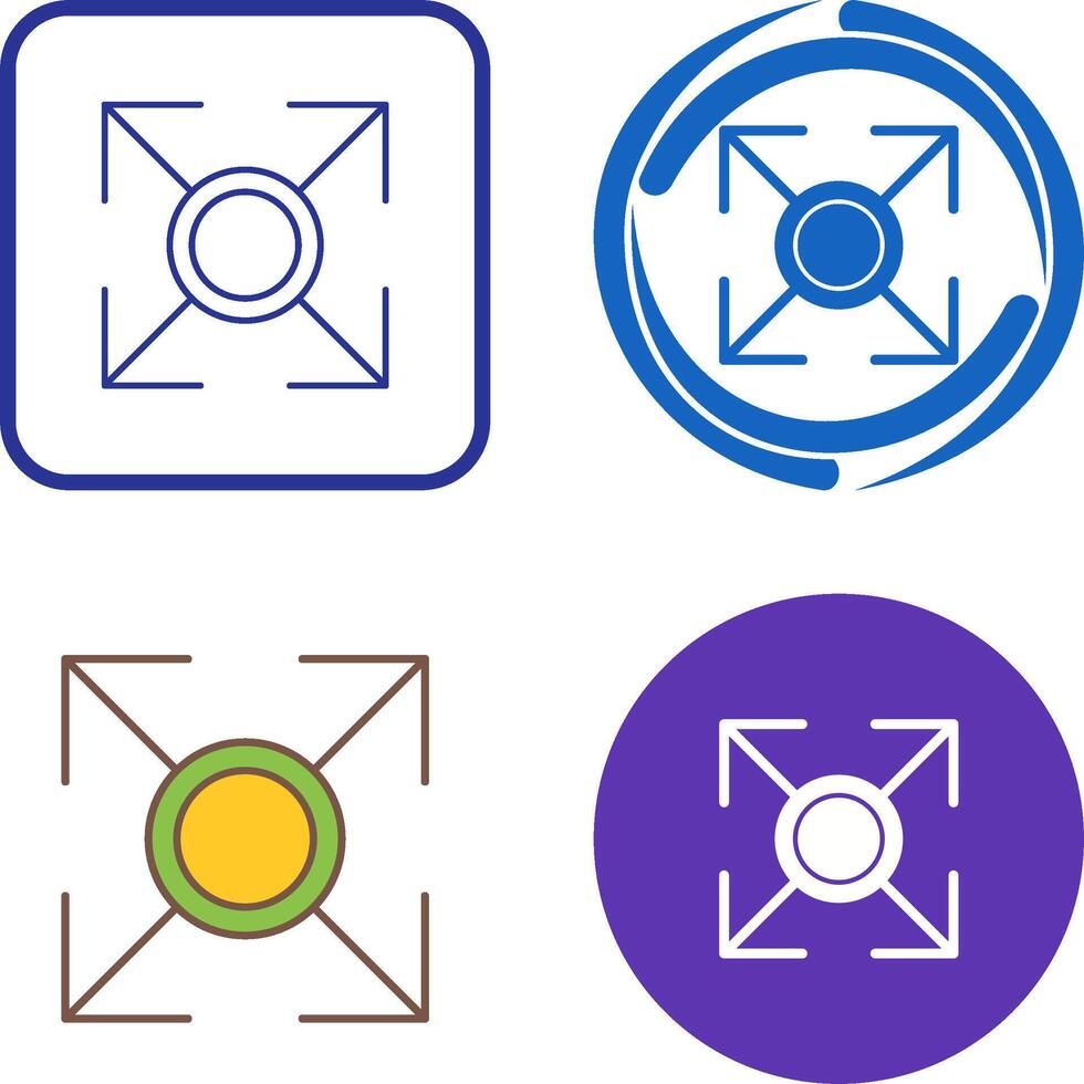 Expand Icon Design vector