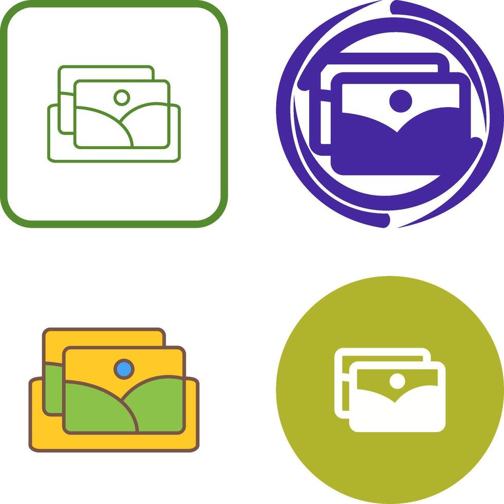 Photograph Icon Design vector