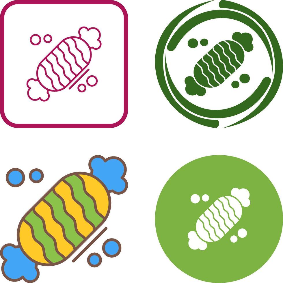 Candy Icon Design vector