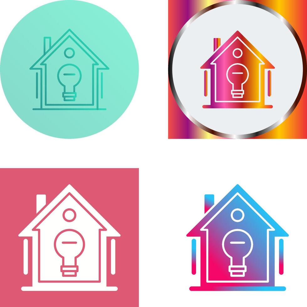 Home Automation Icon Design vector