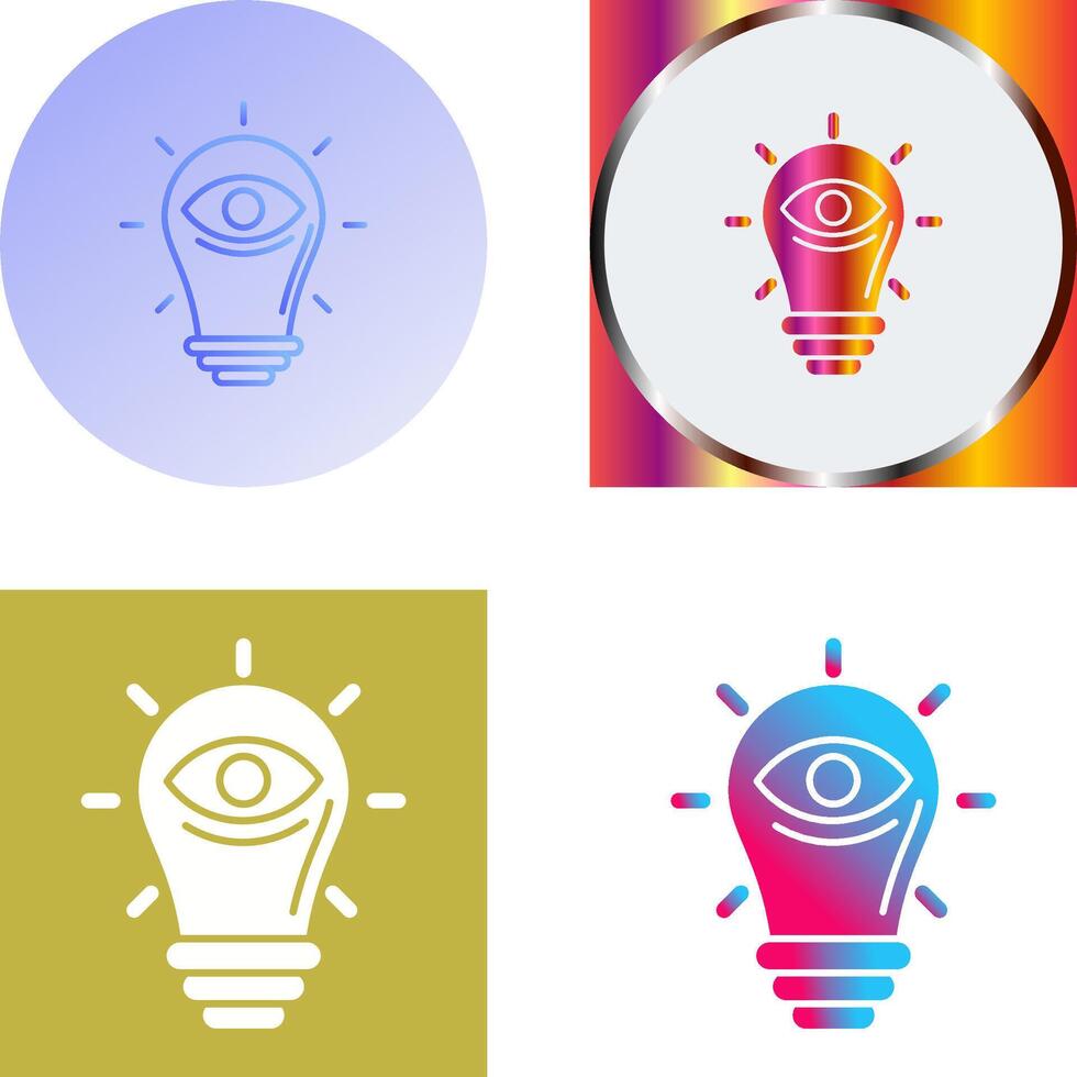 visionary Icon Design vector