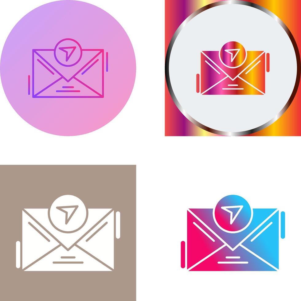 Message Icon Design vector
