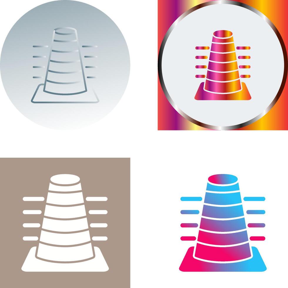 Bollard Icon Design vector