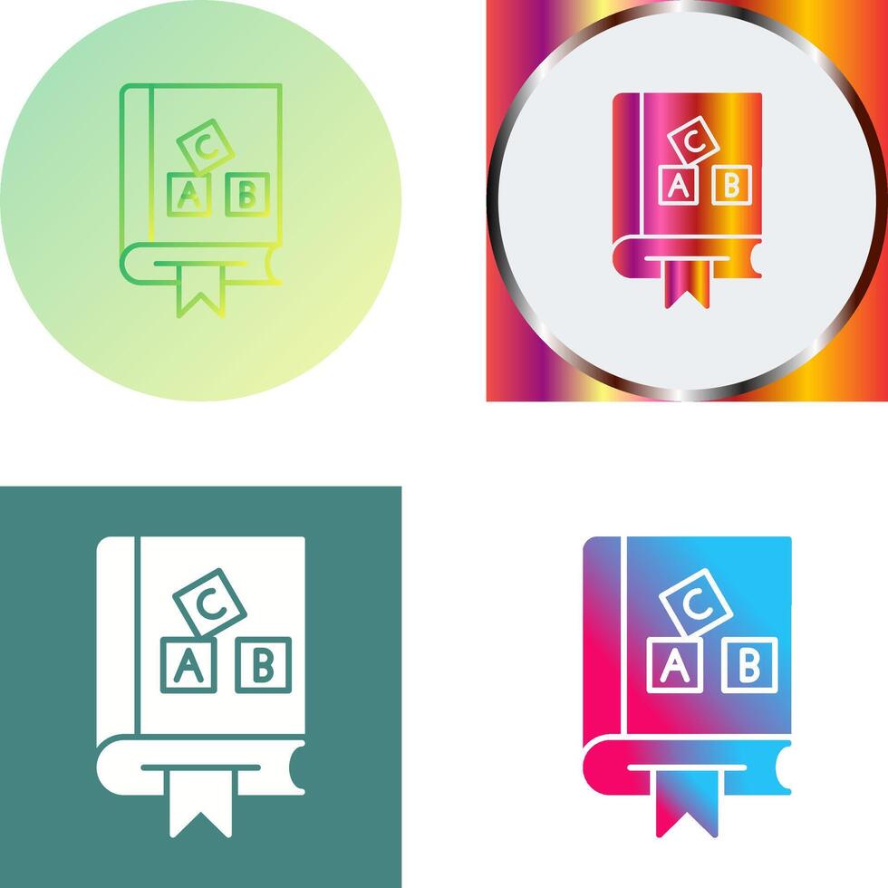 Alphabet Icon Design vector