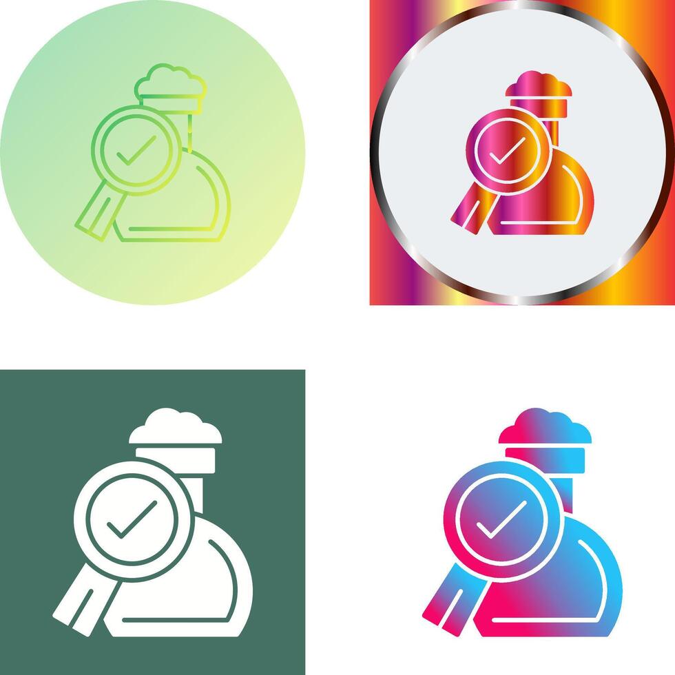 Experiment Icon Design vector