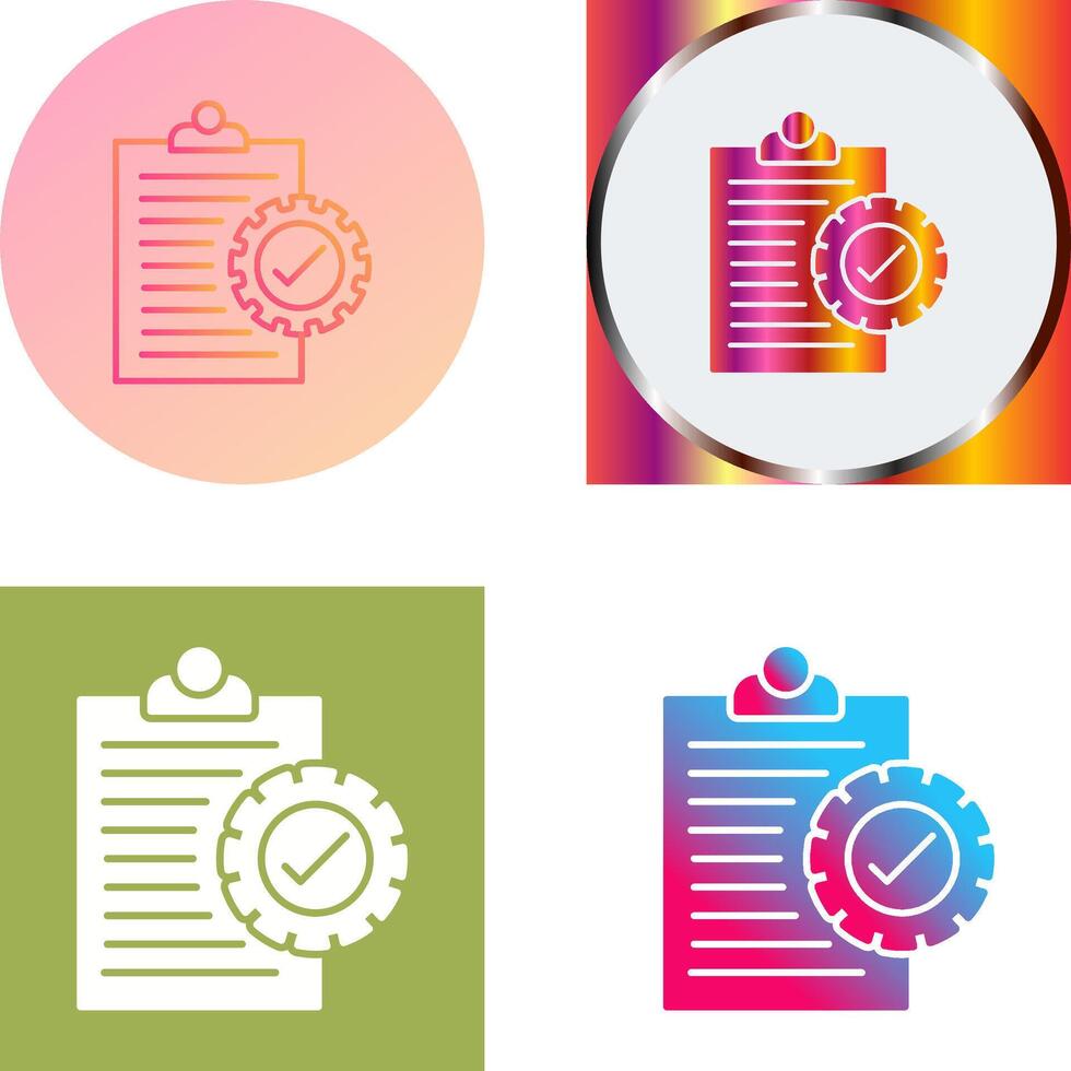 Check List Icon Design vector