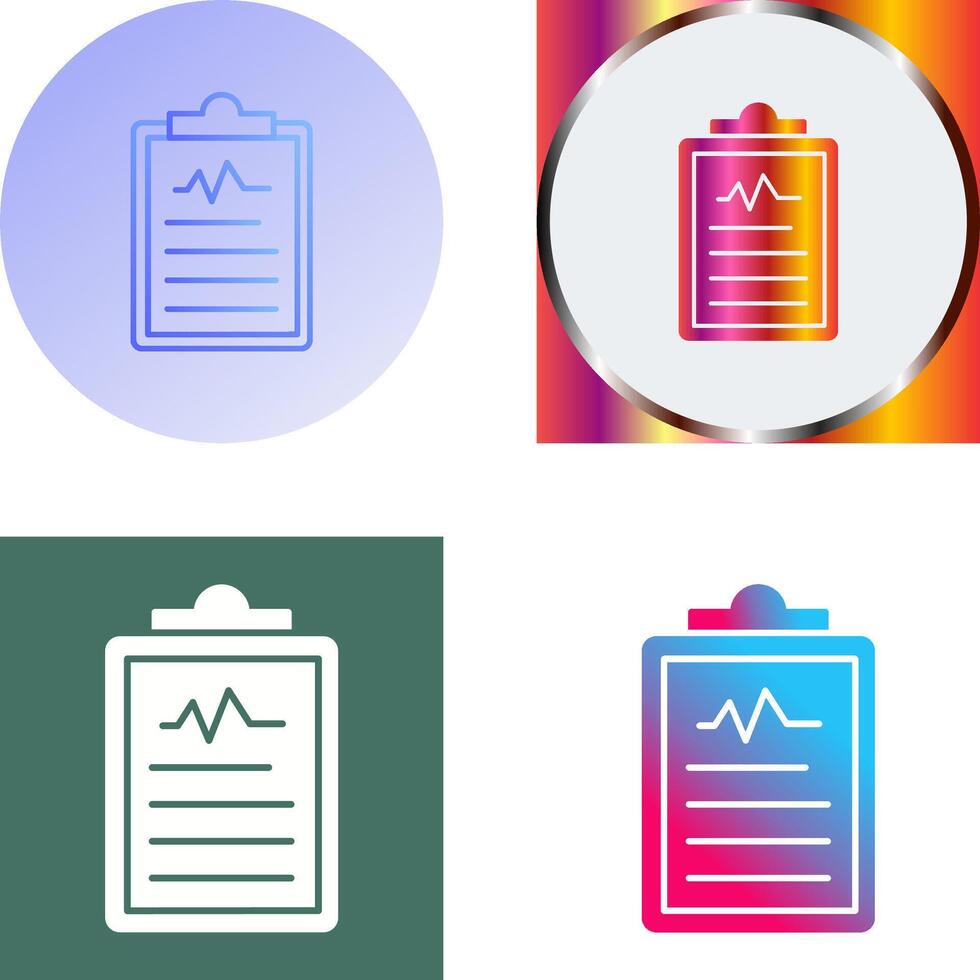Clipboard Icon Design vector