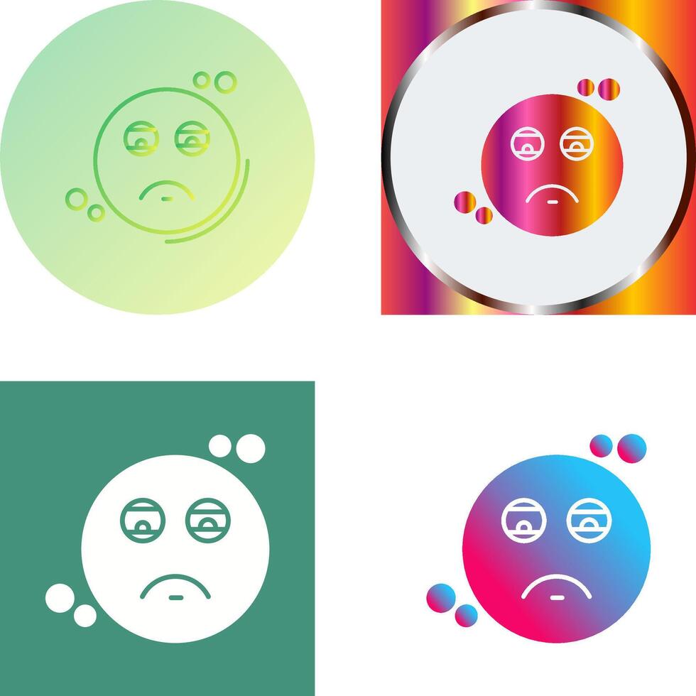 Tired Icon Design vector