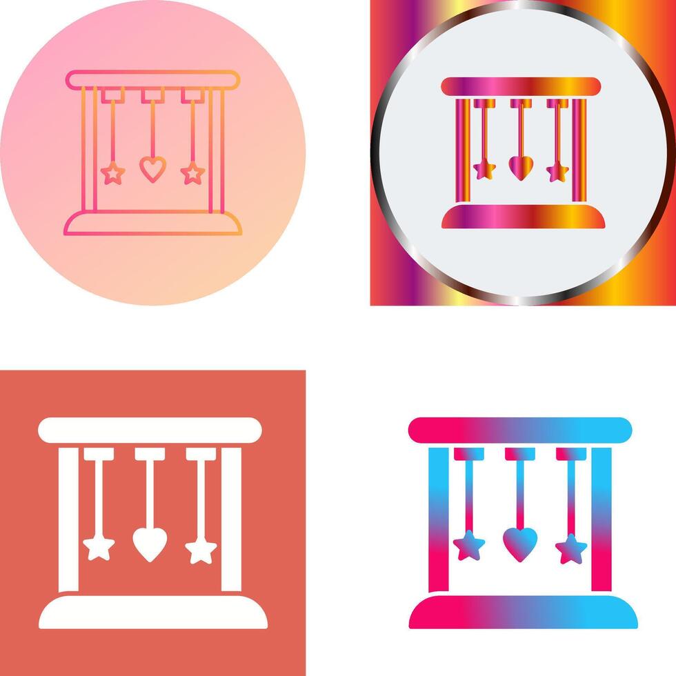 Cradle Icon Design vector