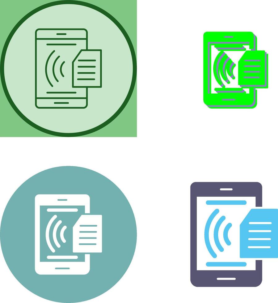 Smart Phone Icon Design vector